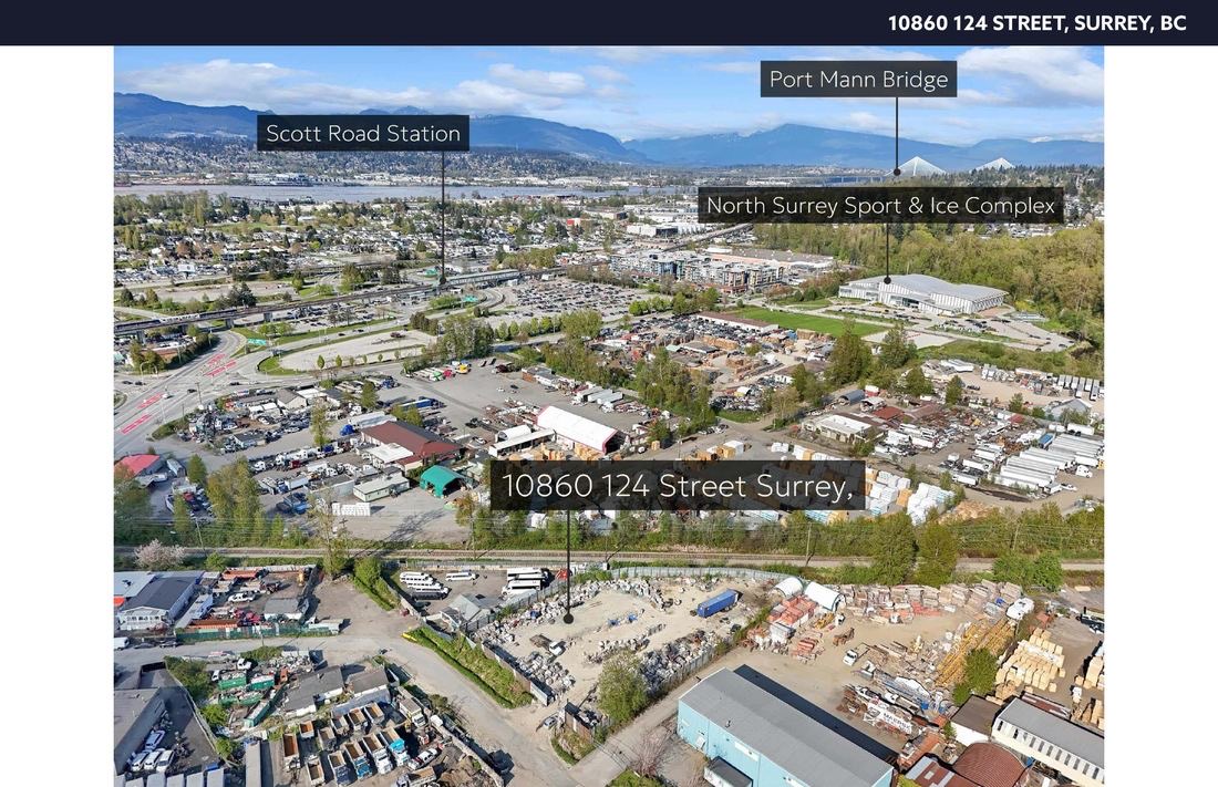 2429 Drought Road West Kelowna commercial property aerial Okanagan Lake