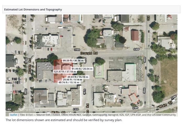 4141 54 Street SE Salmon Arm industrial processing facility aerial